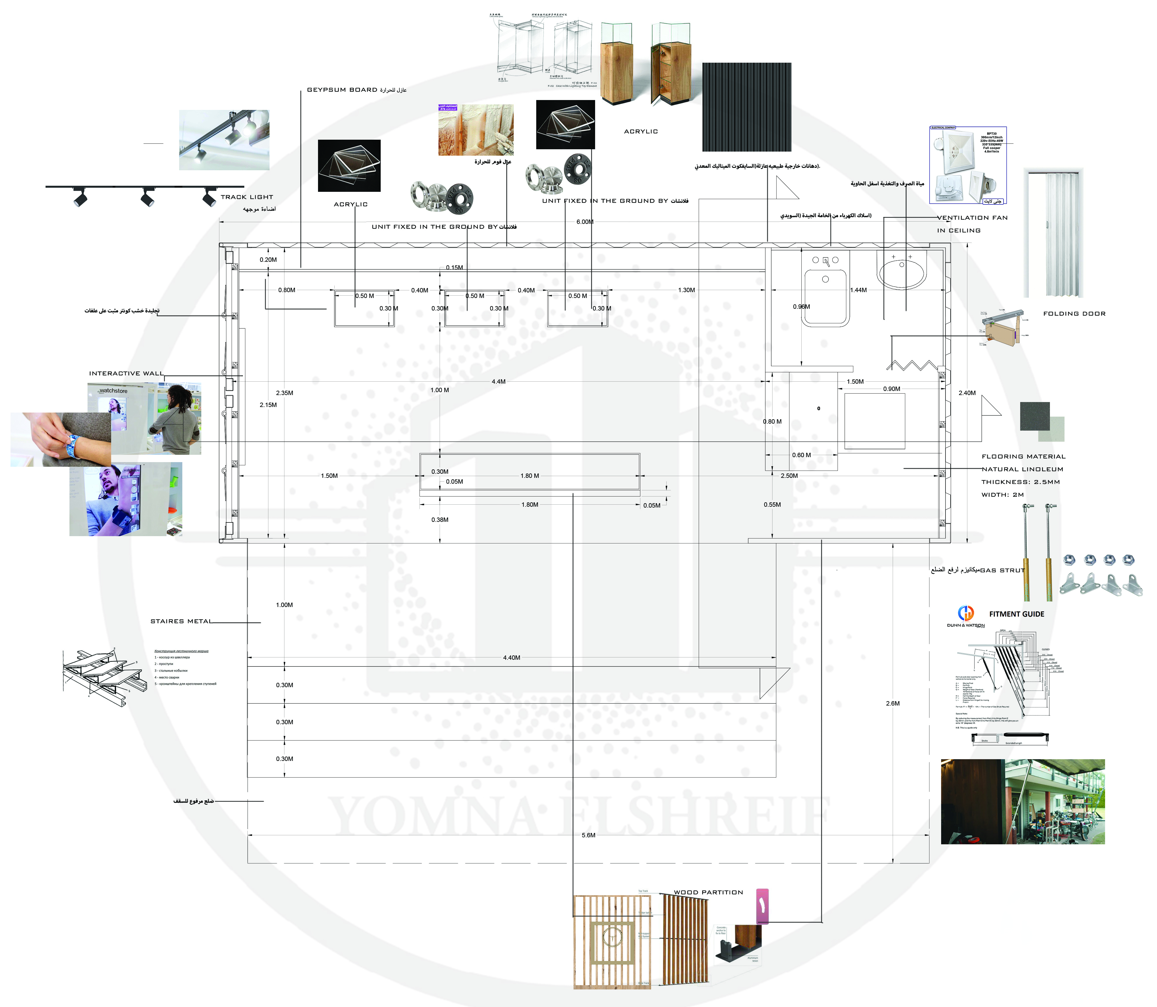 SHIPPING CONTAINER SHOP 室内设计丨YOMNA ELSHREIF-9