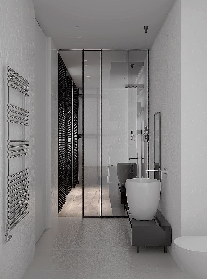 “Білий лист”公寓室内设计丨Дизайн  студія Андрія Гординського-12