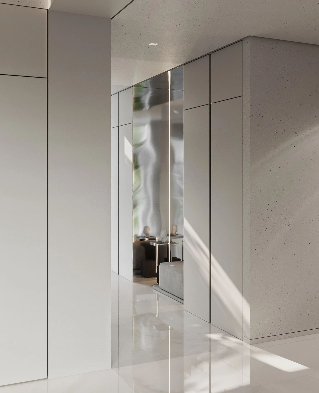 俄罗斯简约优雅公寓设计丨VERITY DESIGN-31