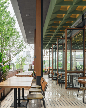 吉利斯海滨咖啡快餐店丨中国成都丨LivFAMA Designs Co. LLC
