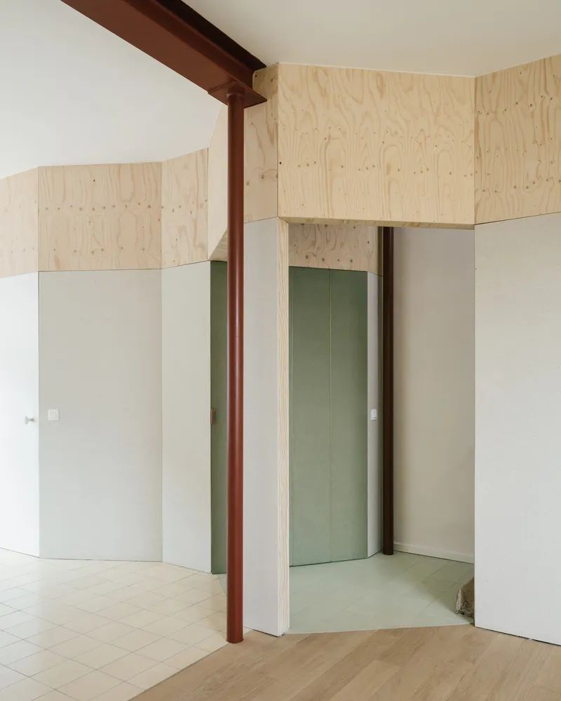 狭长工人房变花园住宅丨勾勾手设计网-21