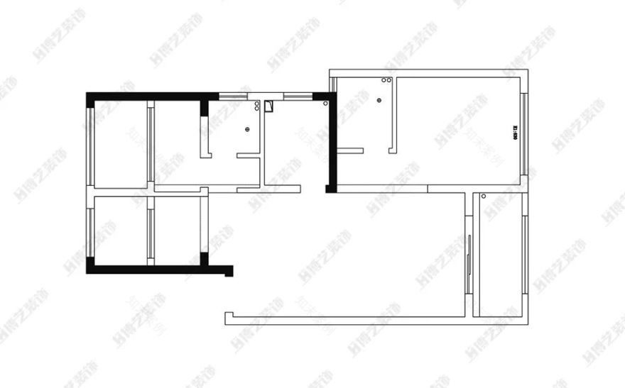 小宅变大家,平湖御龙湾现代简约设计-12