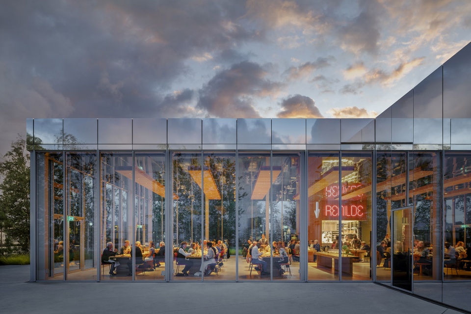 Renilde 咖啡餐厅 · 灵活多变的艺术空间设计丨荷兰鹿特丹丨Concrete 事务所-31