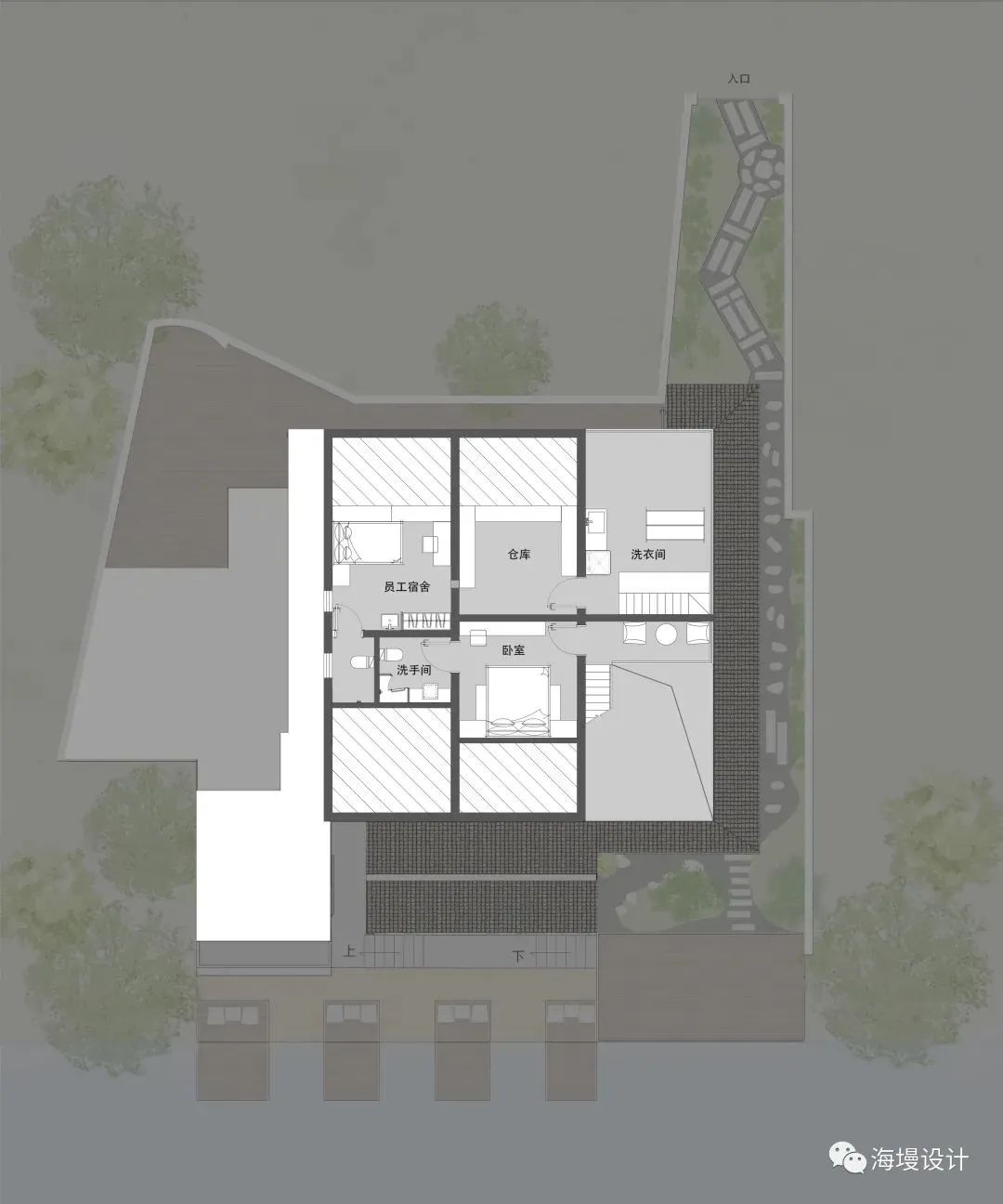 汐留屋私汤临湖丨中国苏州丨海墁设计-72