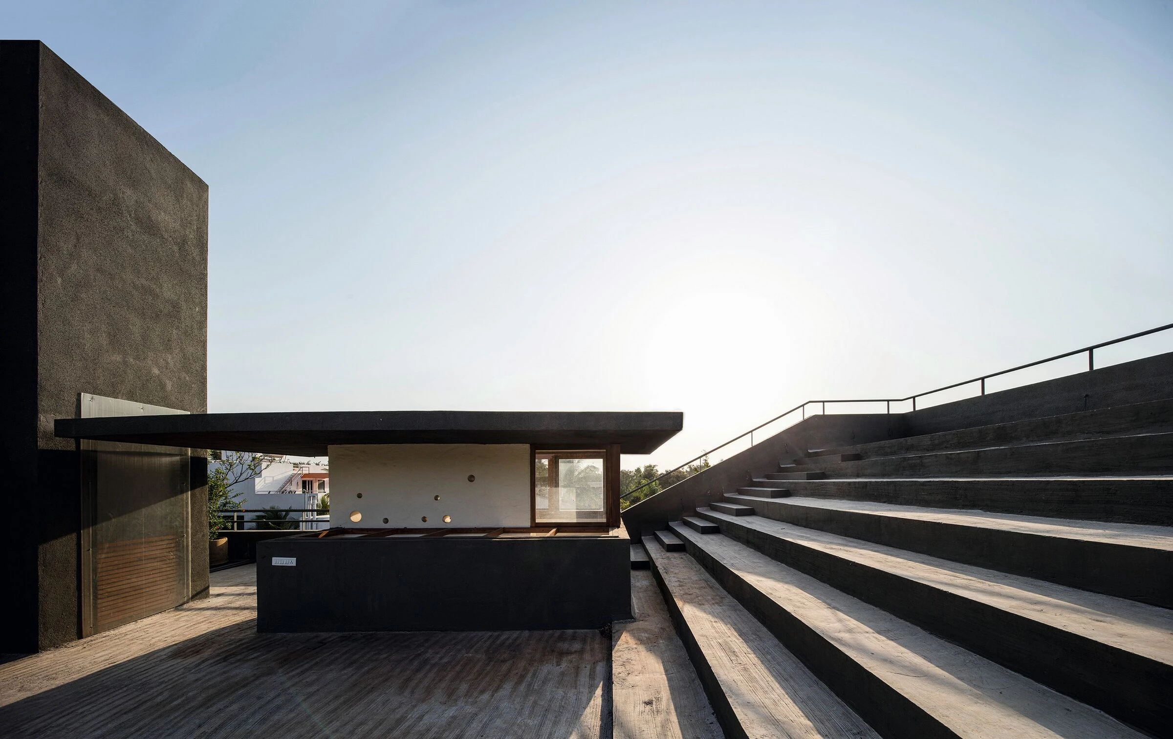 层叠之居 | Kranti Kanade 住宅的室内外融合-13