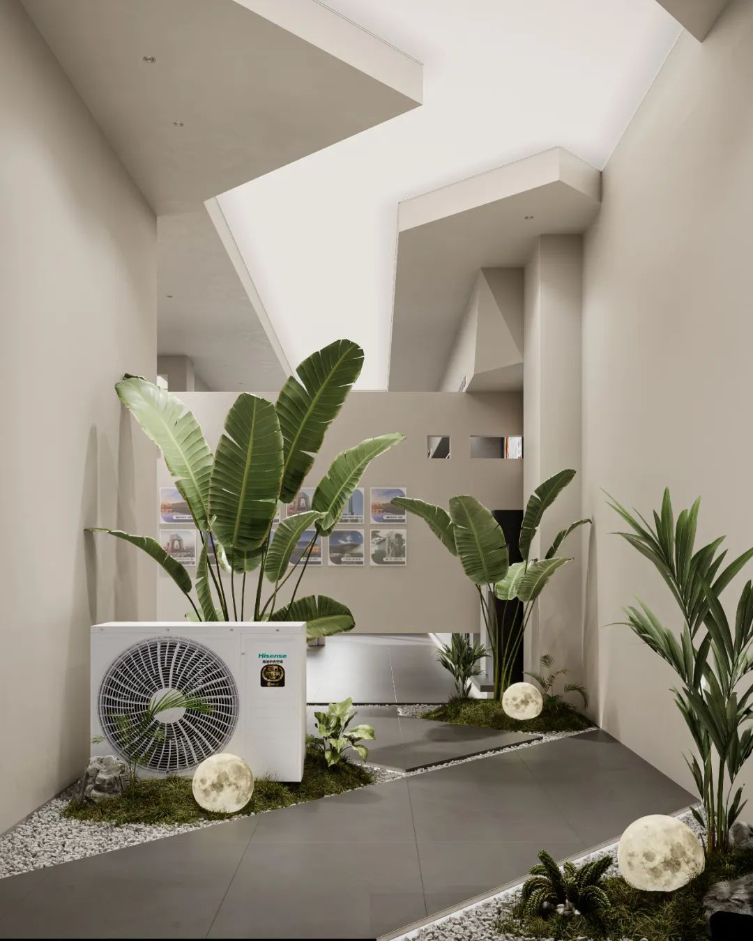 周笙笙展厅设计 · 210m²长垣海信中央空调展厅丨中国河南丨周笙笙全案设计工作室-22