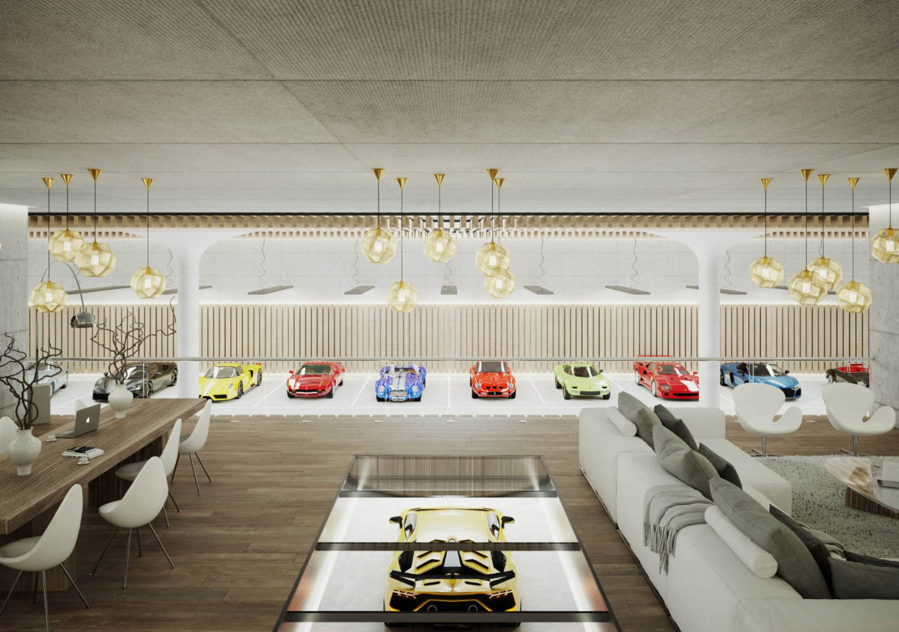 豪宅车库设计丨英国丨Jonathan Clark Architects-49