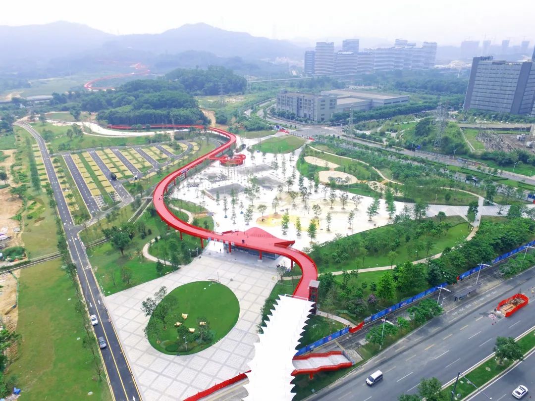 深圳最美“红飘带”绽放 创想湾区生态运动“新生摇篮”-17