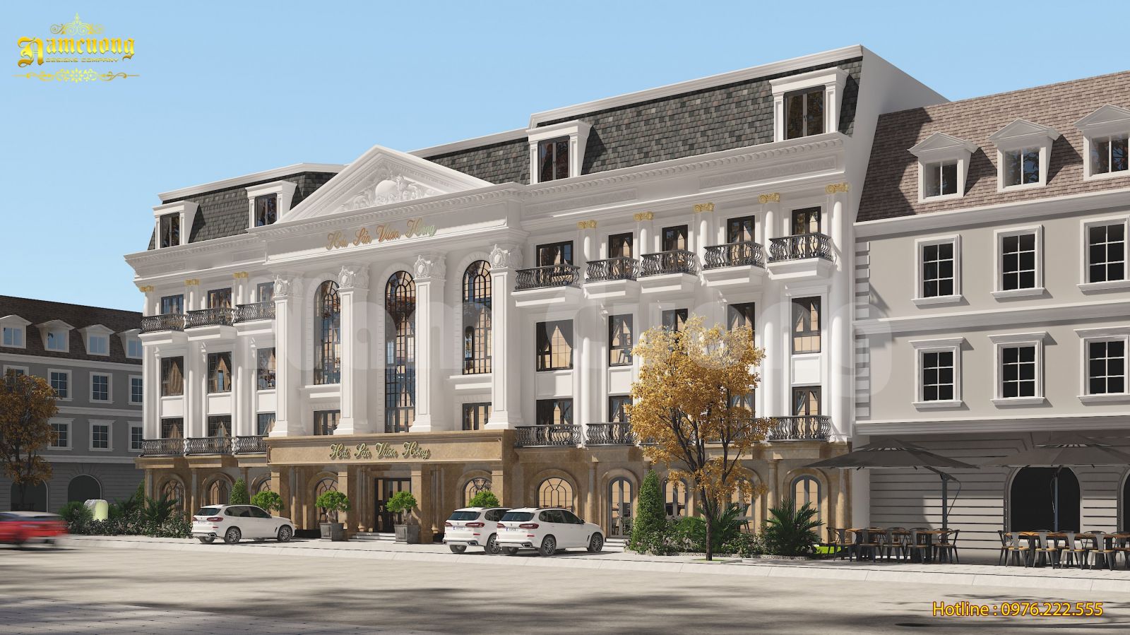 越南 Quảng Ninh 港海鲜餐厅 Vườn Hồng 设计亮点与评价-27