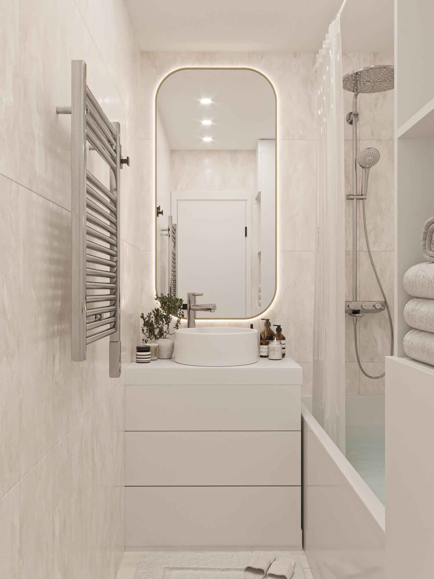 42 平米一居室设计丨白俄罗斯明斯克-22