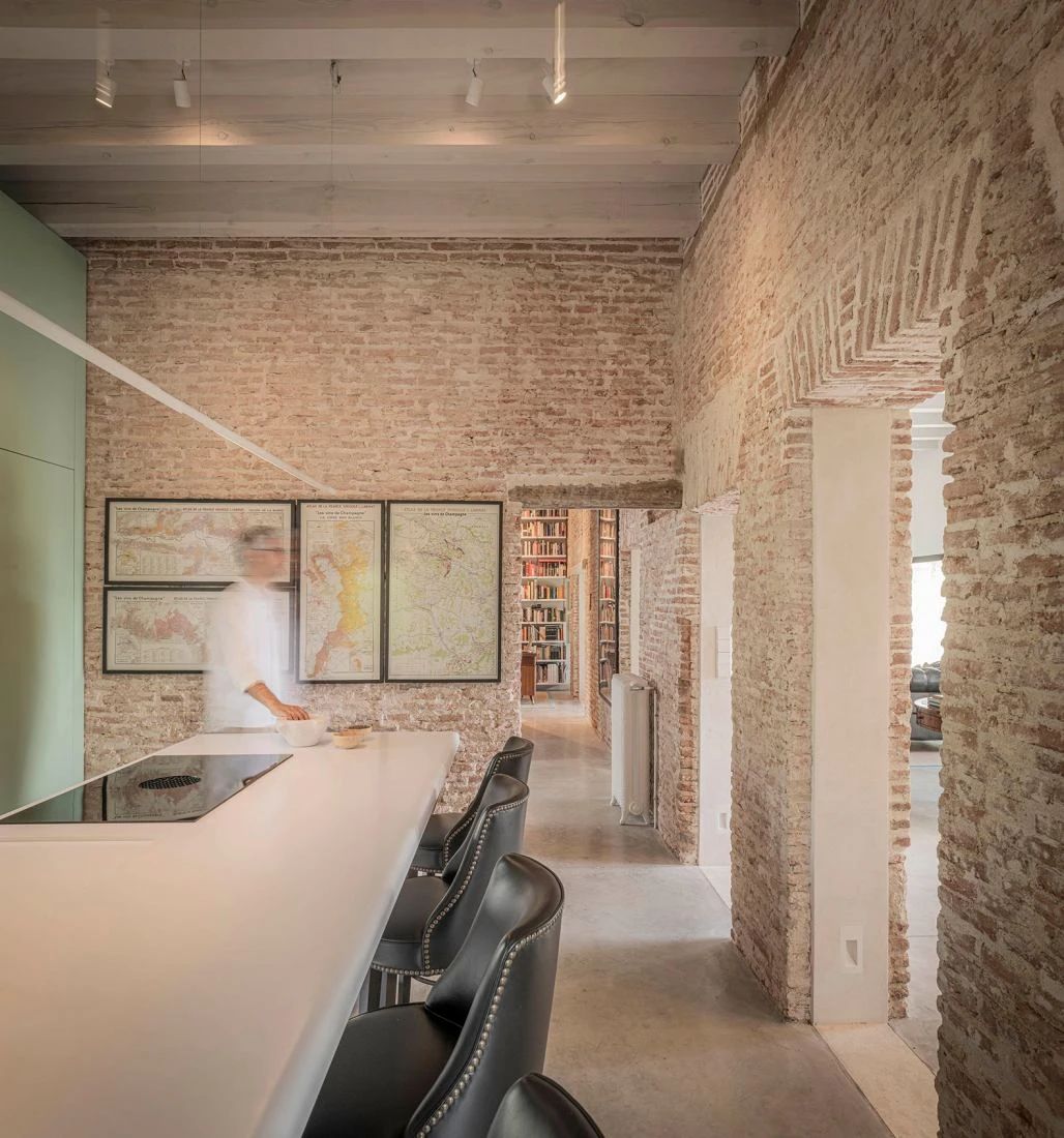 百年历史房屋改造丨西班牙马德里丨Adam Bresnick-13