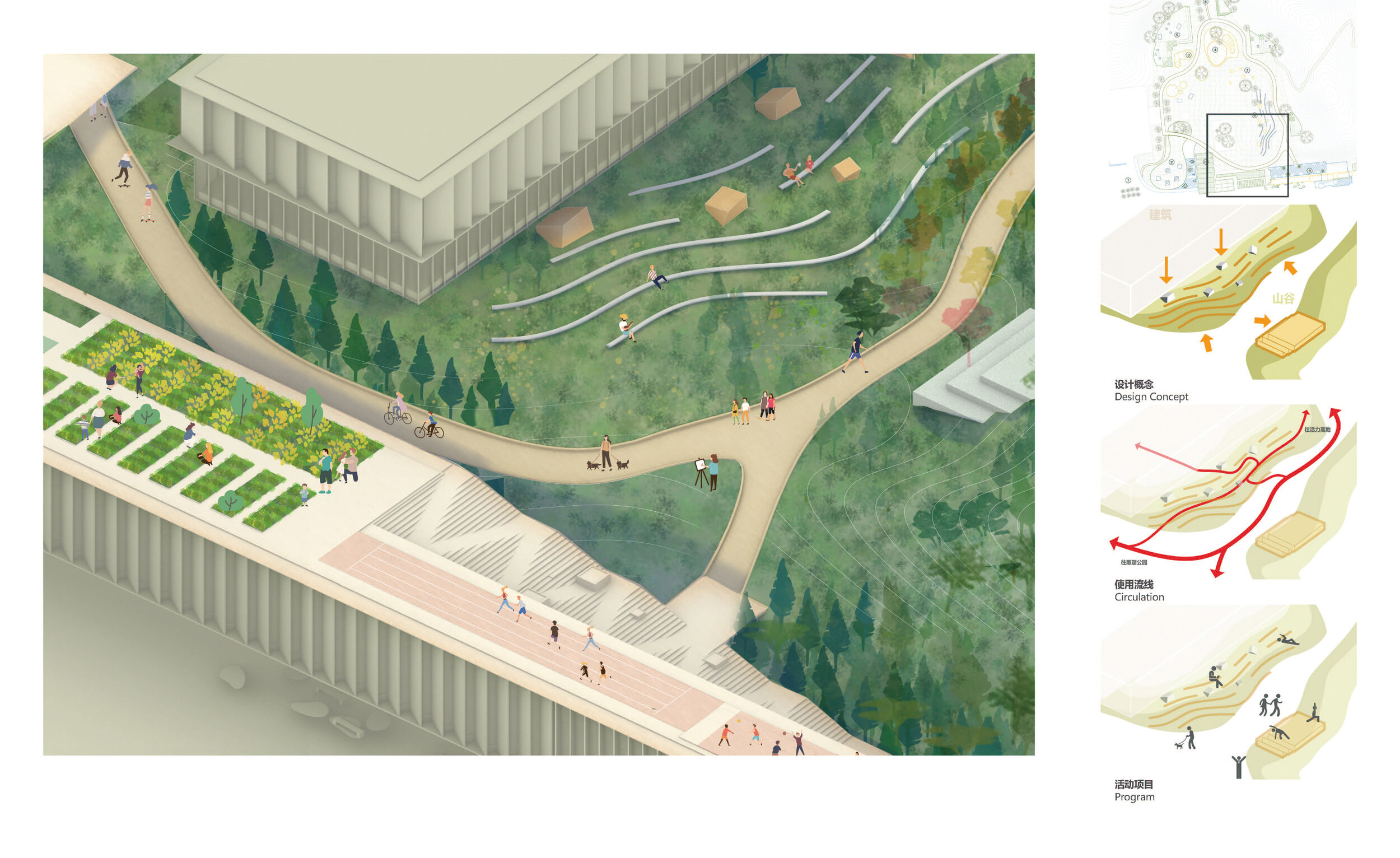 大鹏公共事务中心概念设计竞赛项目丨中国深圳丨CUBE,TALLER Architects-33