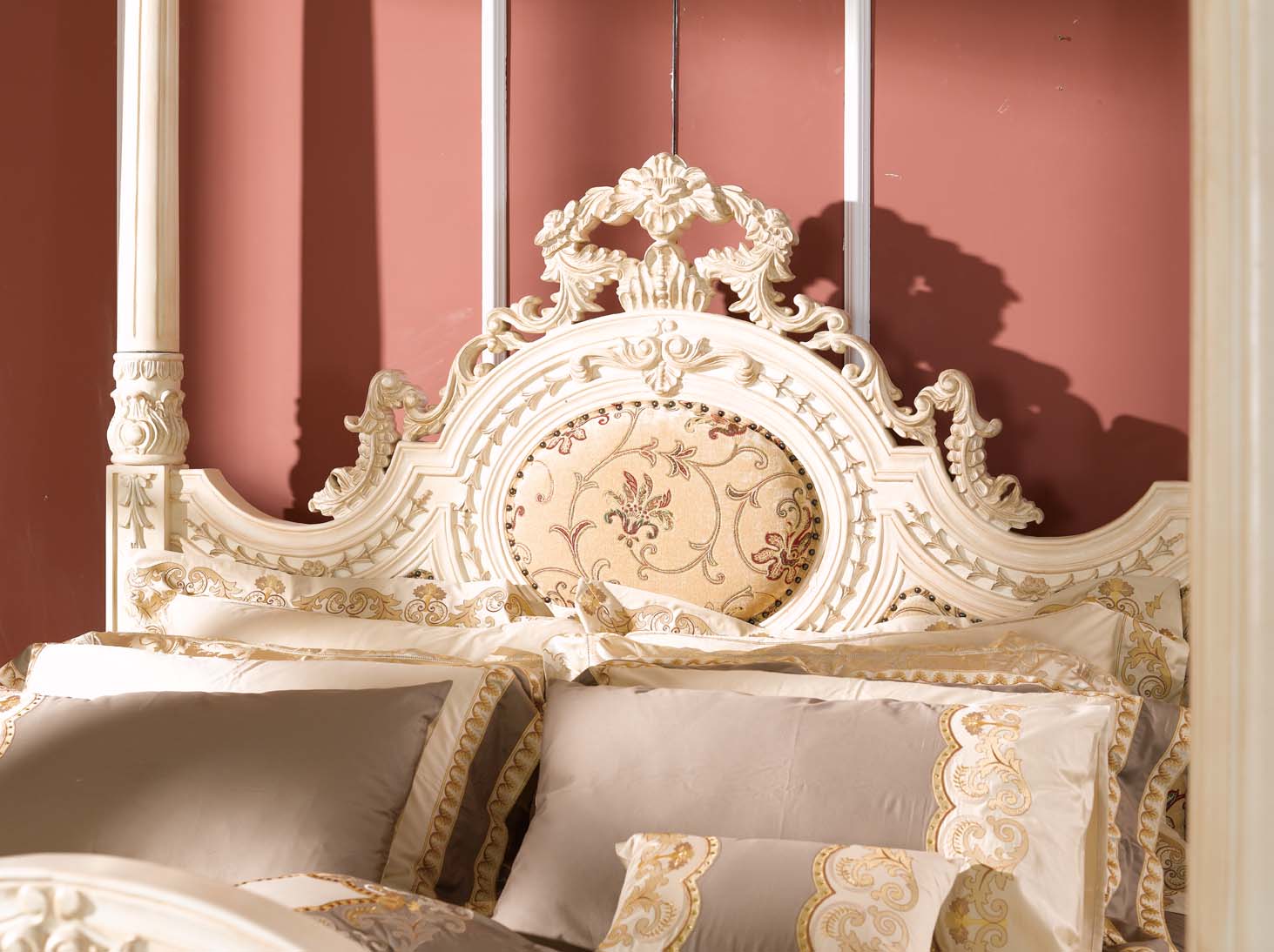 高清古典美式风格 卧室客厅餐厅书房家具场景图片素材-2-2