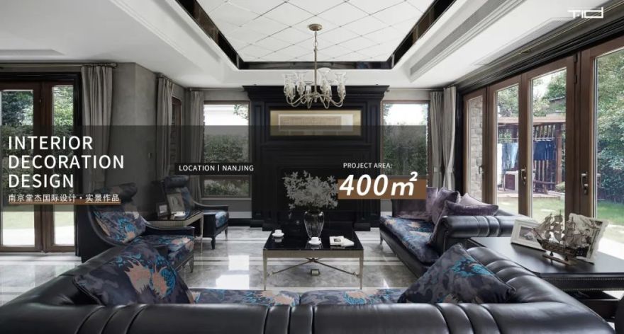 颐和南园 460㎡现代美式住宅丨中国南京丨堂杰国际设计-97