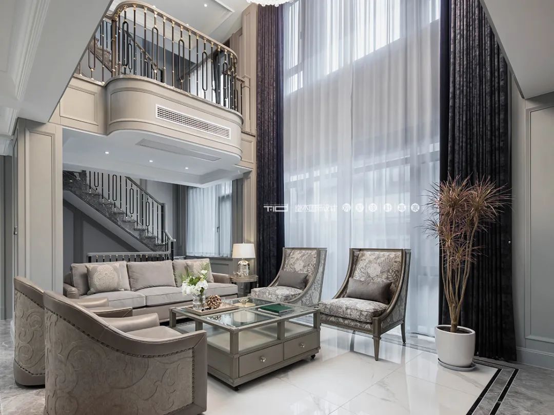 《云栖》欧式轻奢别墅设计丨范秦丽-10