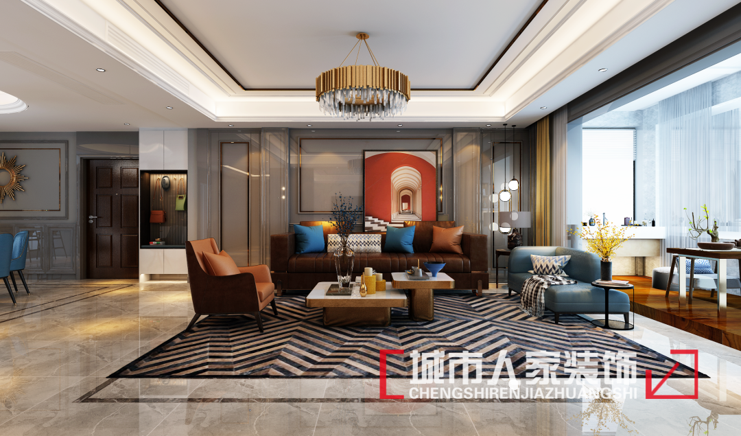 美式轻奢风家居,打造时尚仪式感生活-3