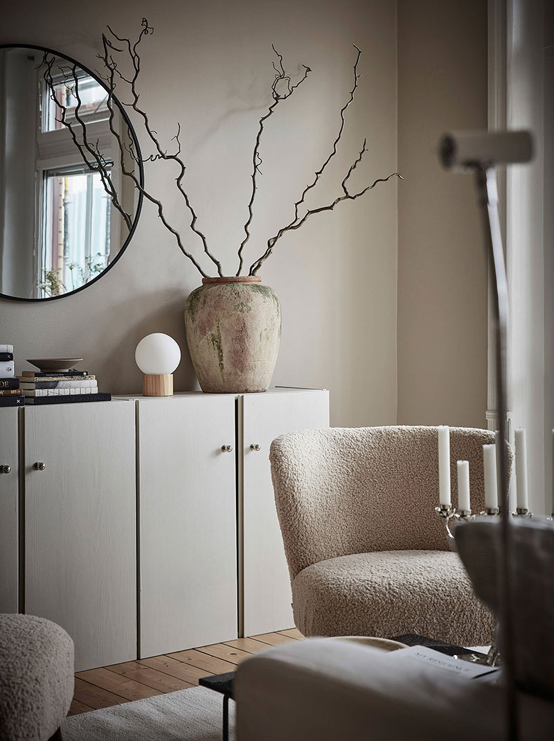 斯堪的纳维亚风复式公寓 | 简约温暖的米色空间-6