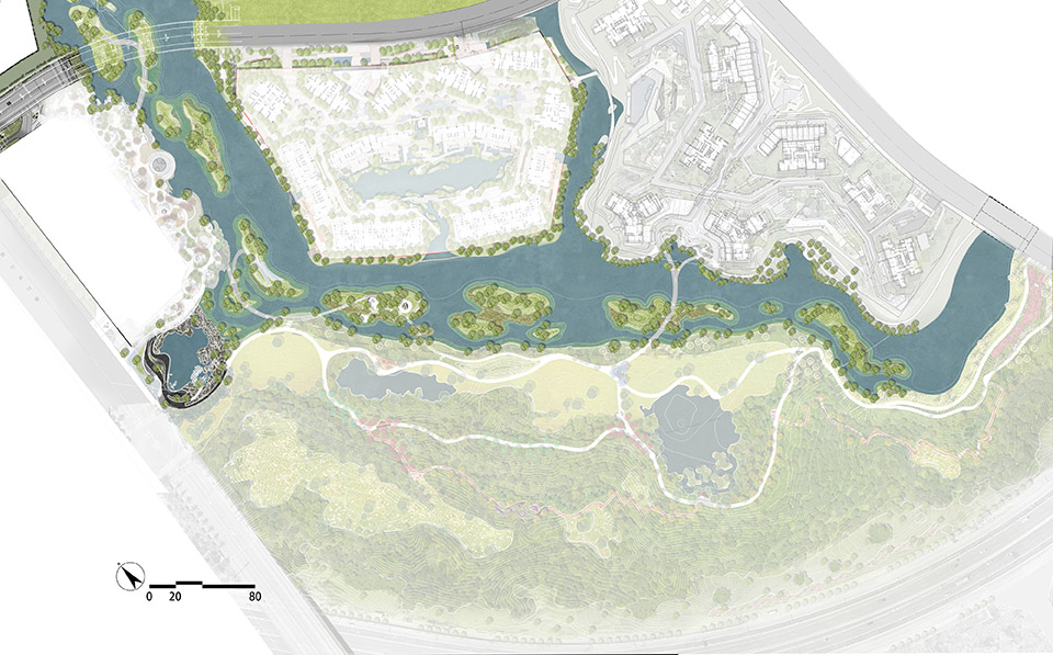 成都麓湖生态城仙踪公园丨中国成都丨WTD纬图设计-77
