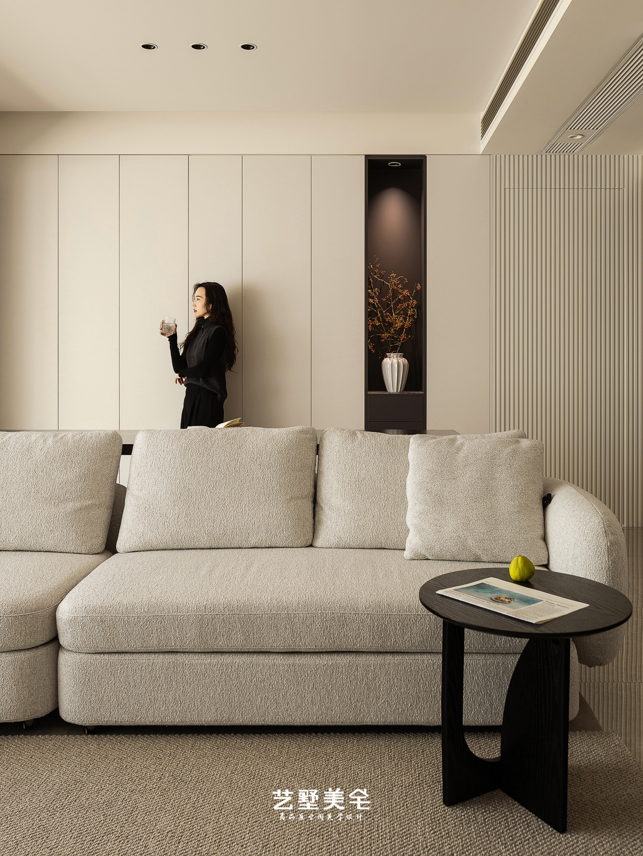 艺墅美宅·实景｜117㎡理性框架下的诗意栖居丨中国合肥丨艺墅美宅设计-18