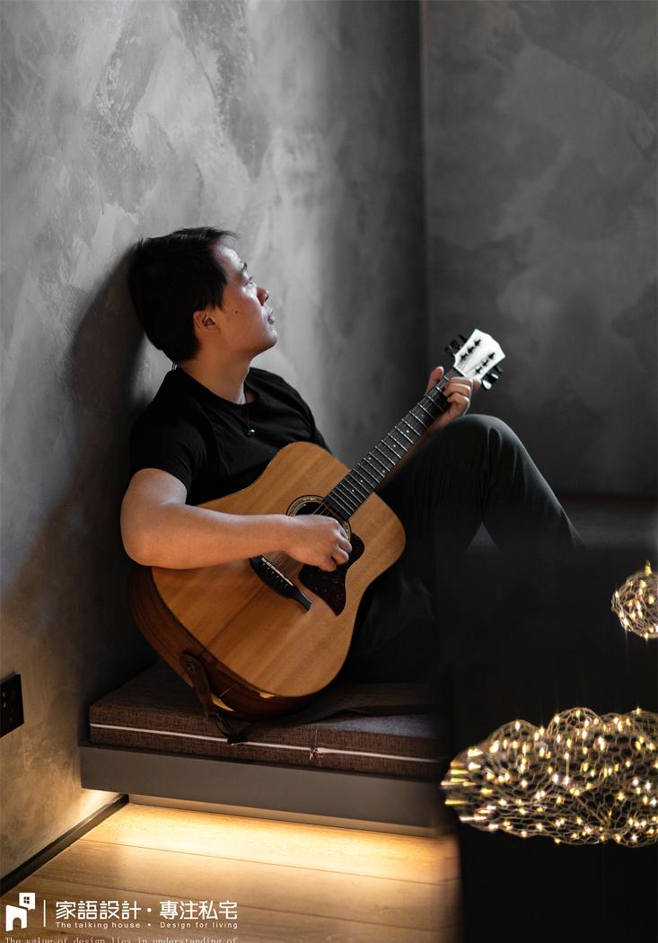 家庭电影院与音乐交流区的完美结合丨中国广州丨广州家语设计-22