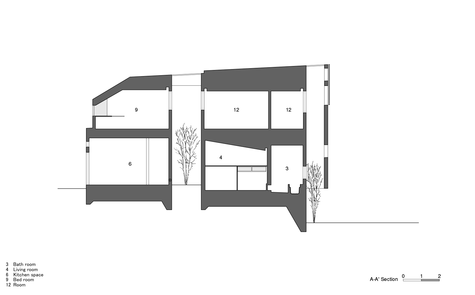 南千里的房子丨日本大阪丨FujiwaraMuro Architects-30