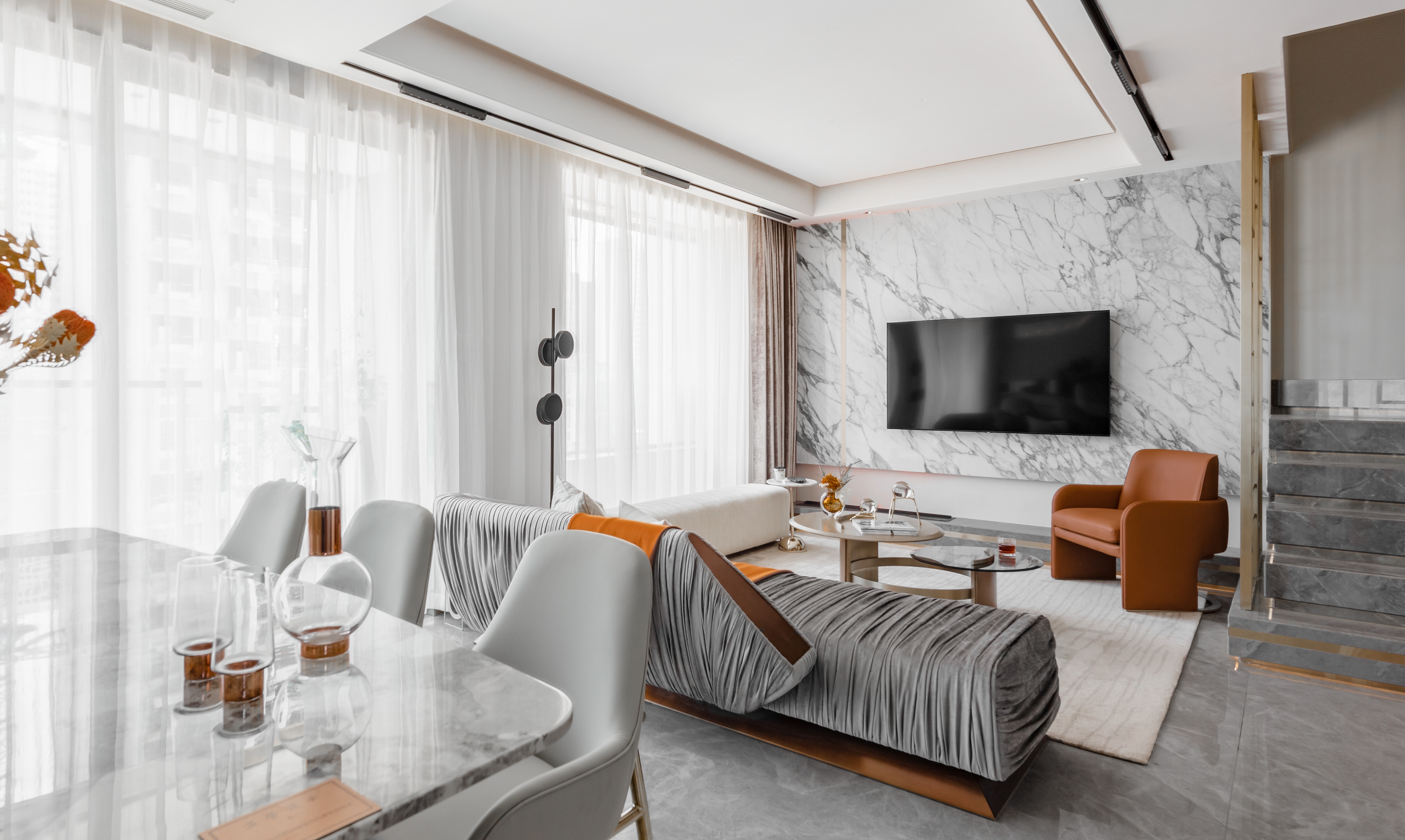 美纵设计｜首创厦门 禧瑞墅样板间-22