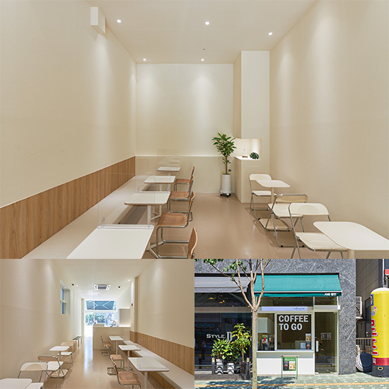 13 平小咖啡馆 | 白色木纹的极简魅力-1