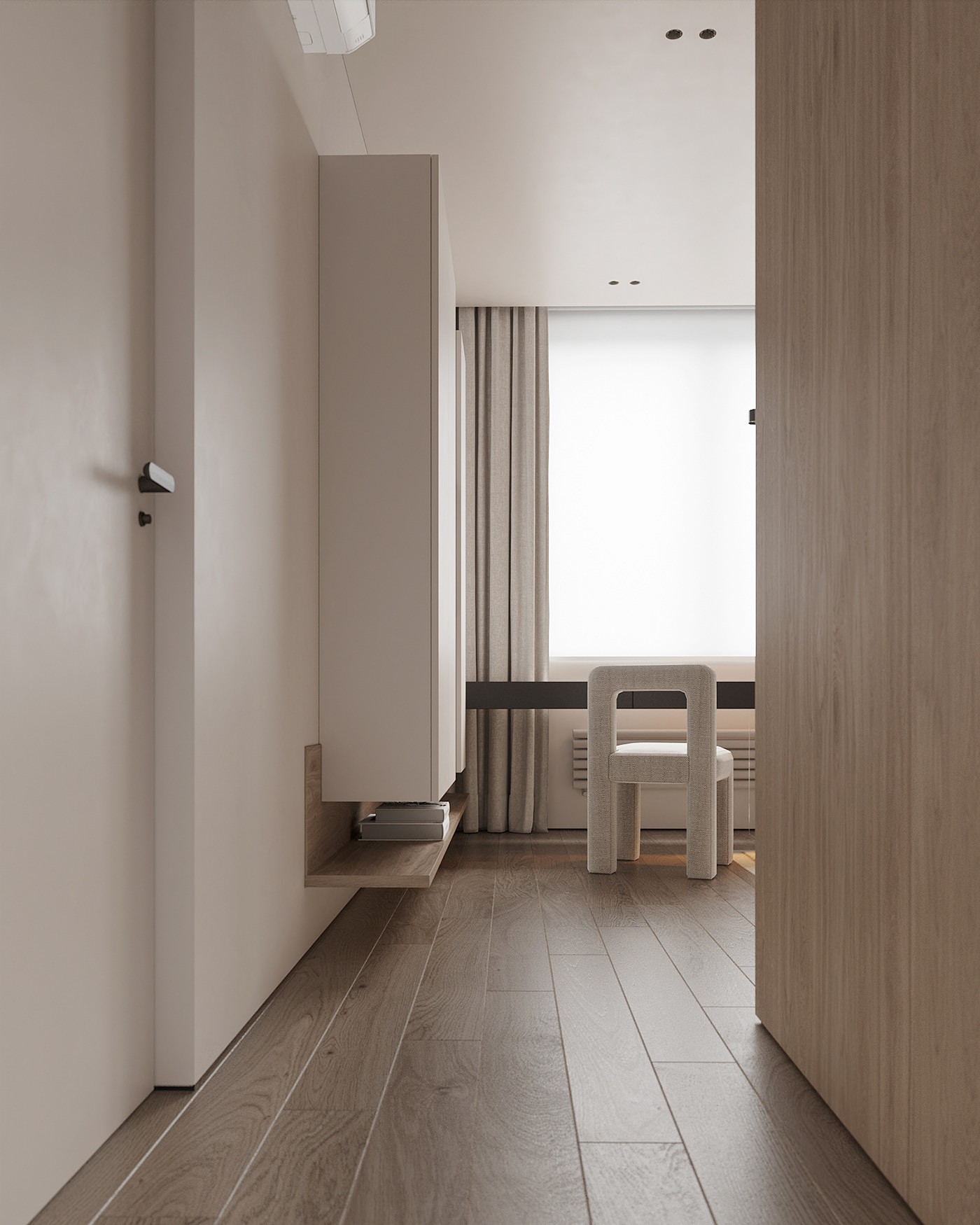 治愈系原木空间  柔和的极简主义-22