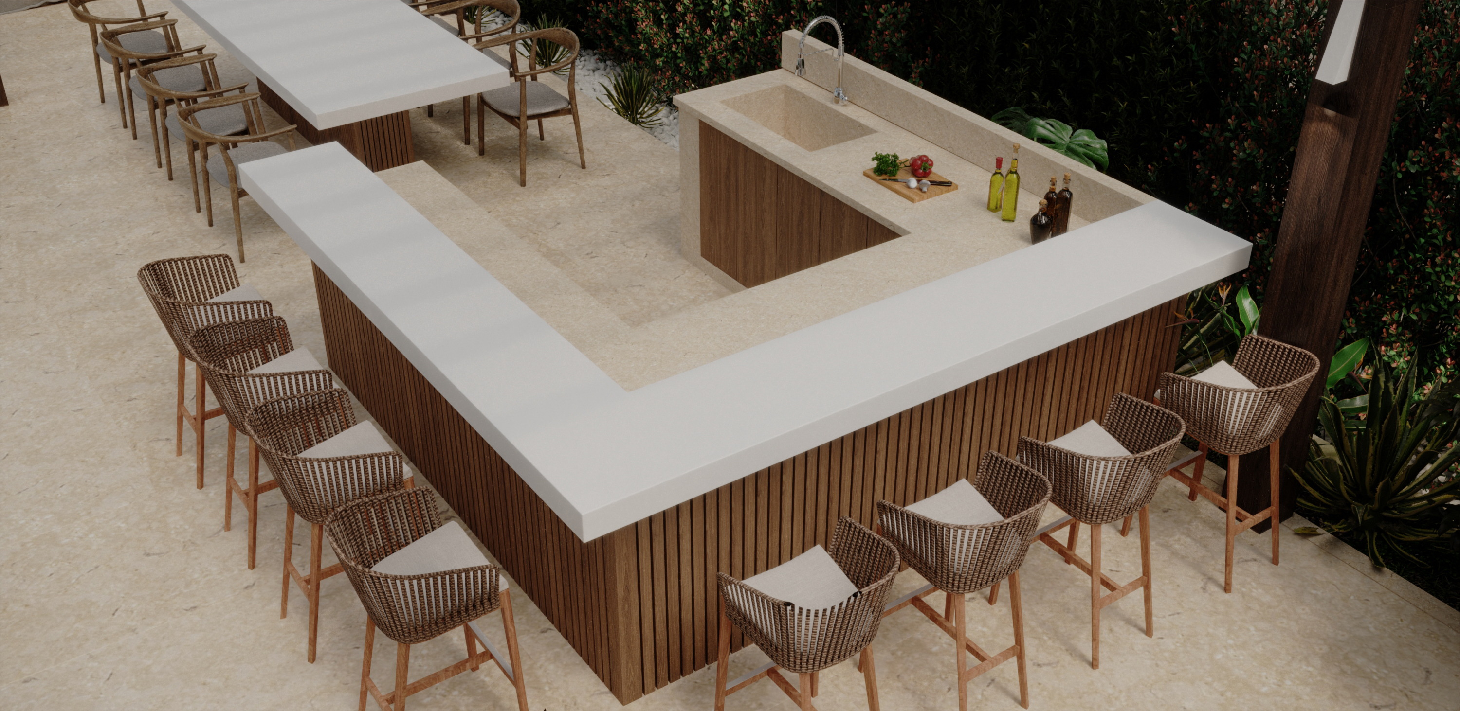 梦幻居家度假后院丨Diaa Ragab Innovations-8