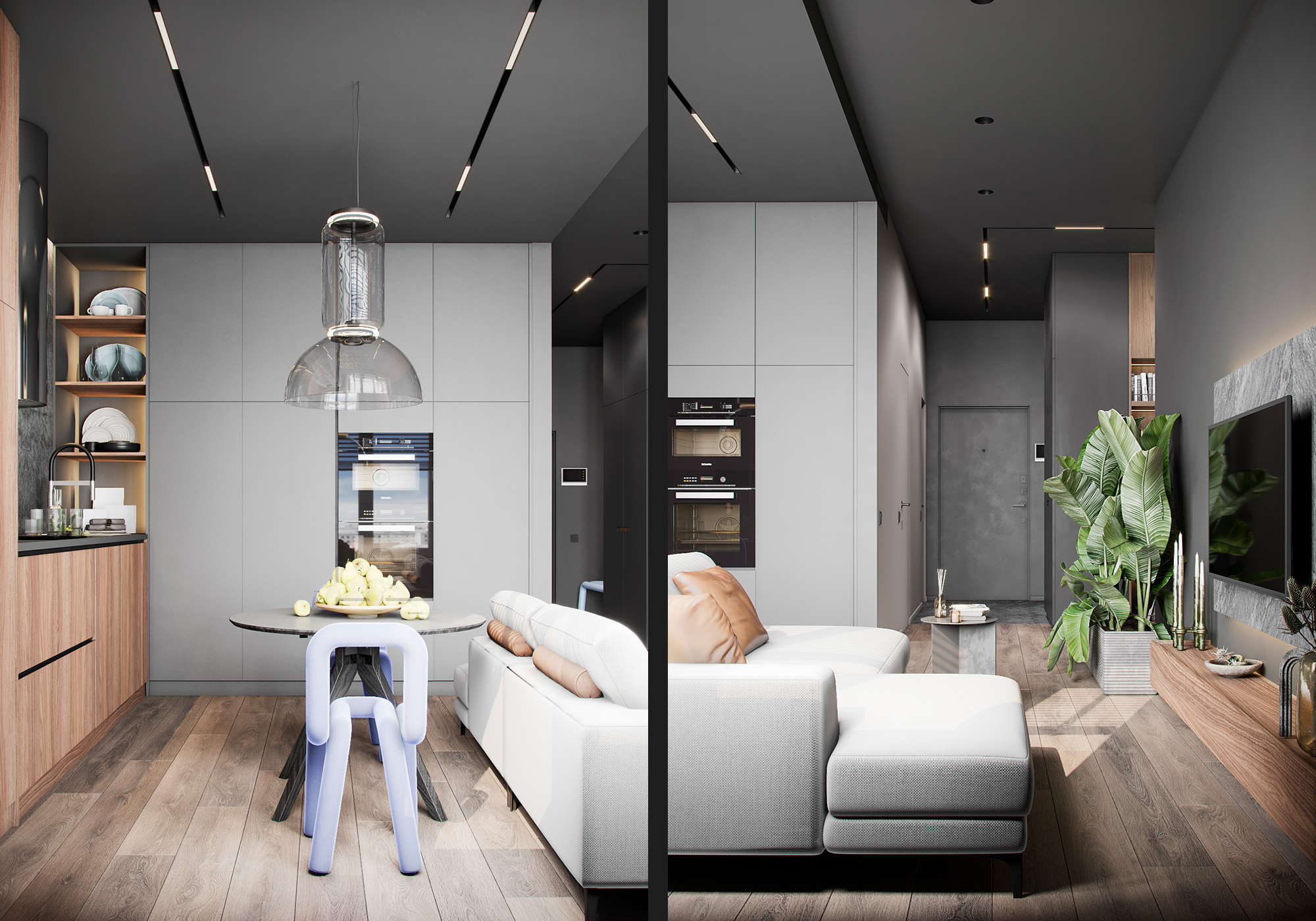 ZHK "Fonvizinsky" 公寓室内设计丨乌克兰哈尔科夫-10