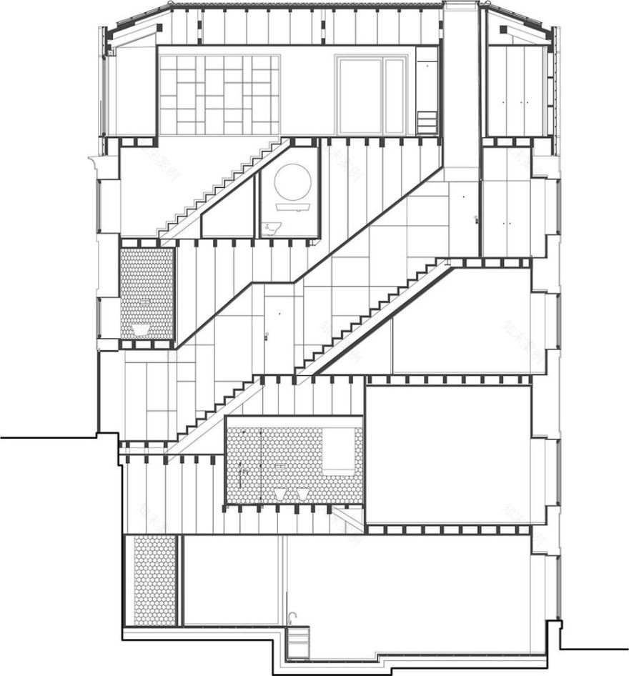 葡萄牙 Porto 米拉加亚历史区 Monte dos Judeus 建筑改造-14