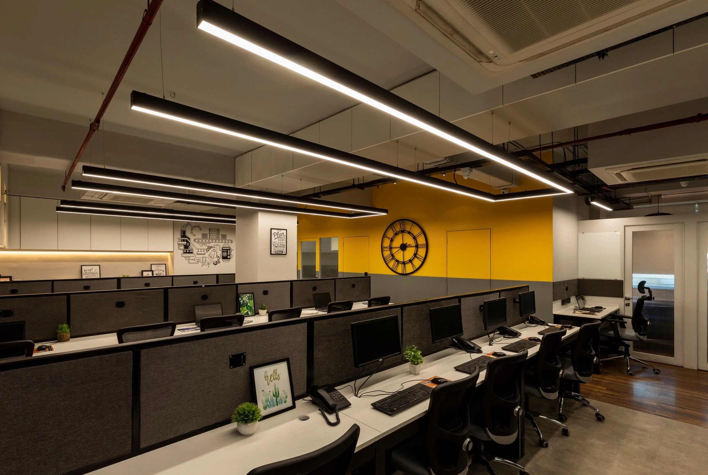 R·A·C·信息技术办公室丨印度丨Studio 91 architects-22