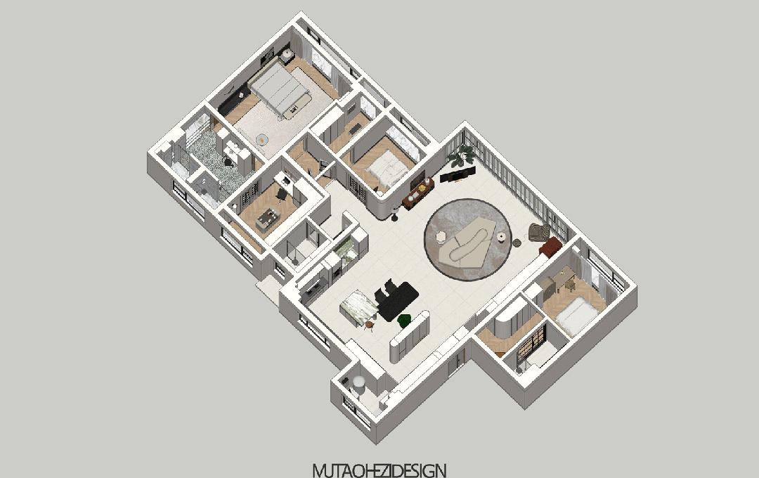 木桃盒子 · 苏州颐和源璟248m²大平层丨中国苏州-48