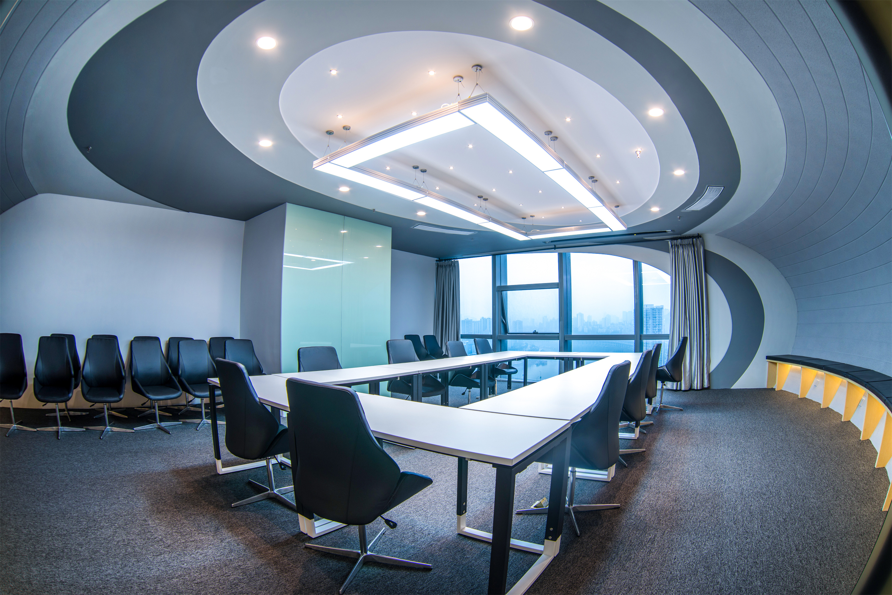 重庆移动金融办公空间丨中国重庆丨重庆派派全案设计公司-21