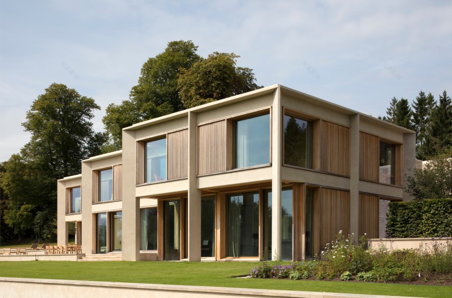 汉普郡住宅 | 融入自然的双层景观之家-11