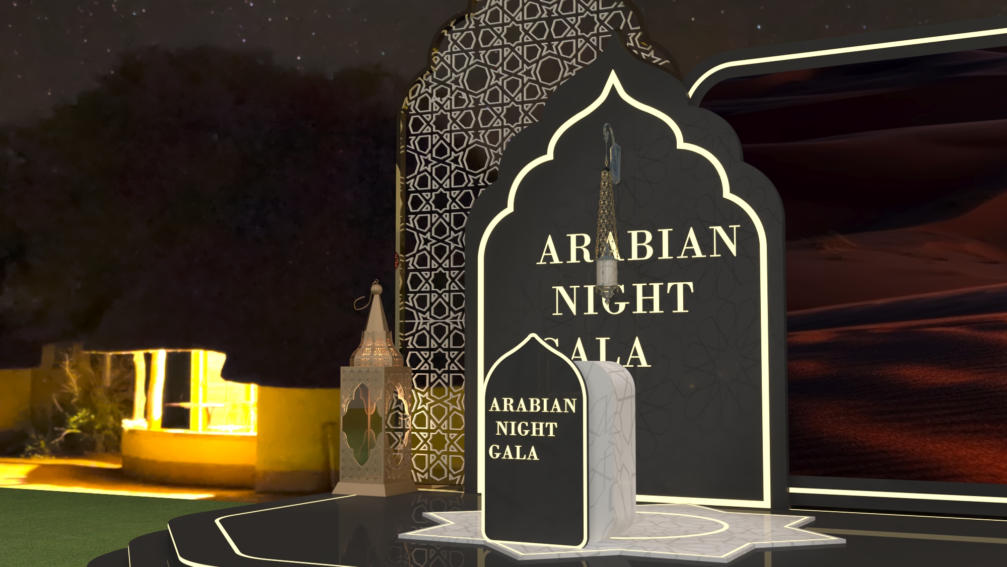 ARABIAN NIGHT GALA EVENT（阿拉伯之夜晚会活动）-16