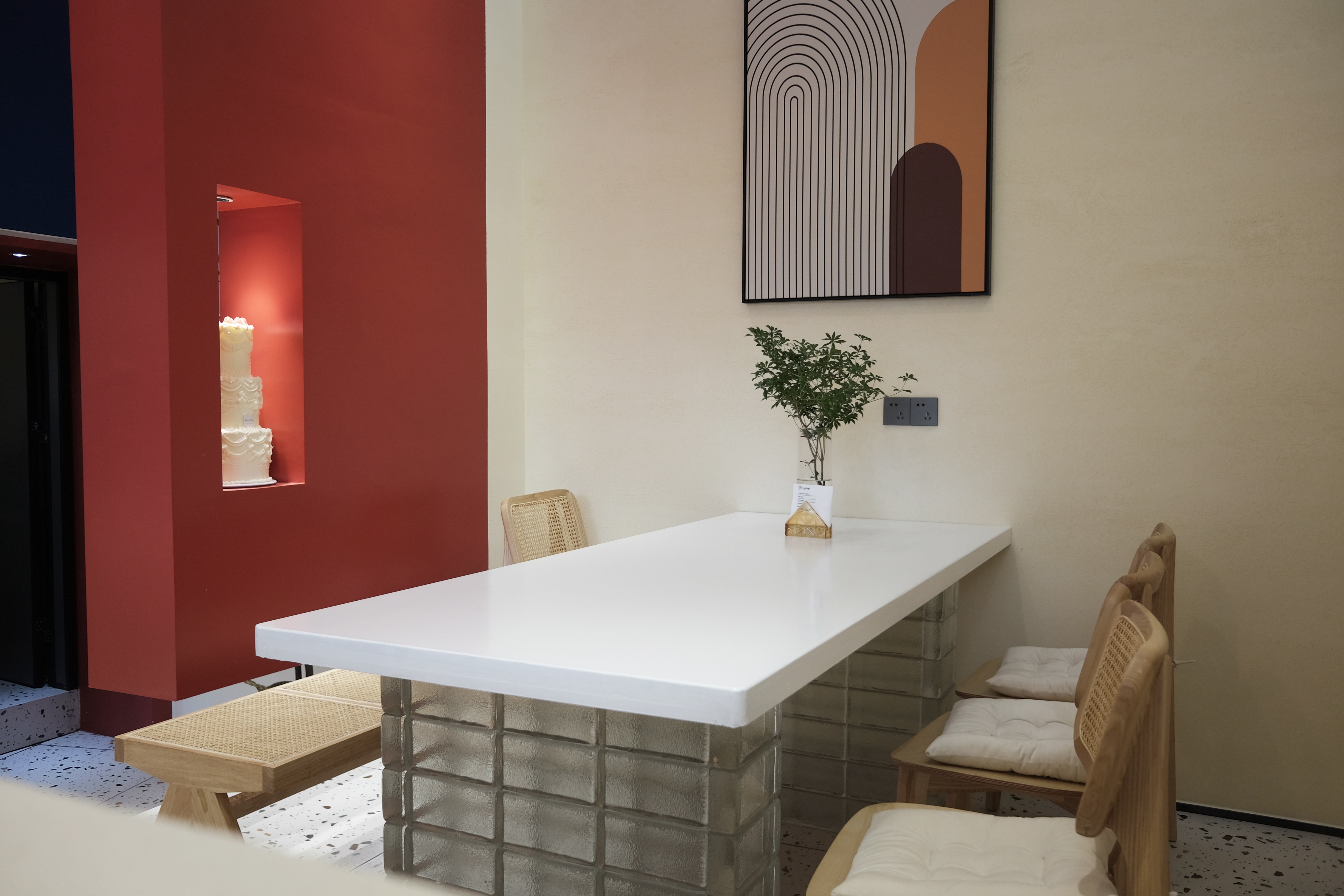 福州福清余方方的甜品店丨中国福州丨黄文星室内设计工作室-9