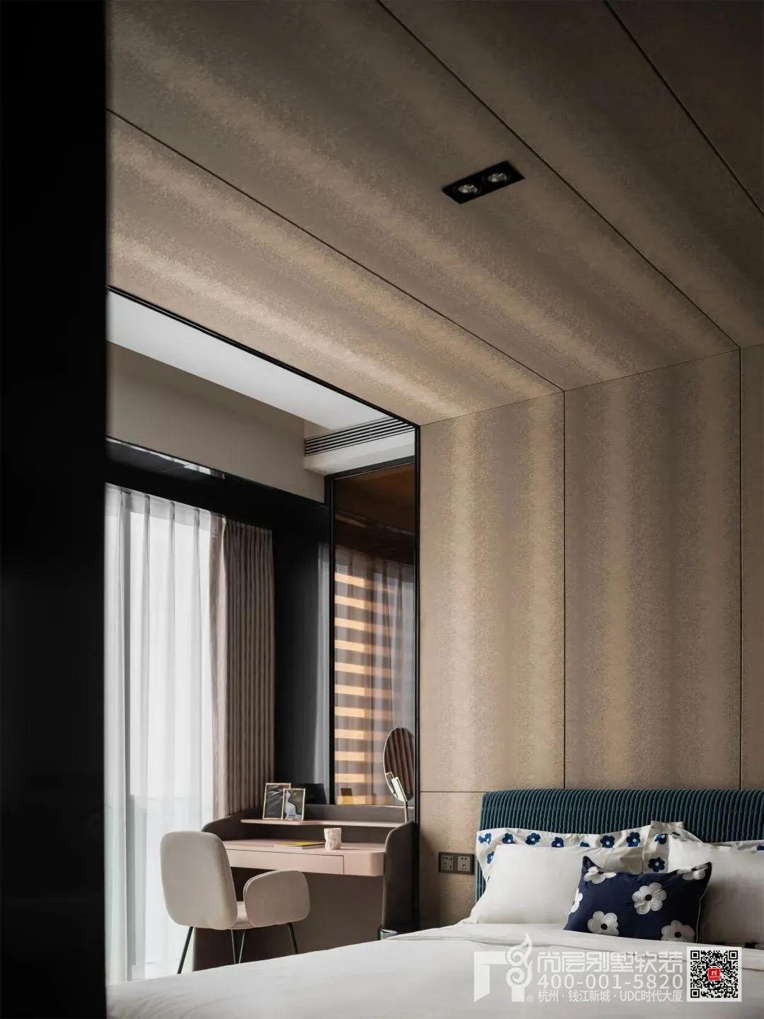 天空之镜 · 现代软装设计打造静谧湖景别墅丨杭州尚层装饰-56