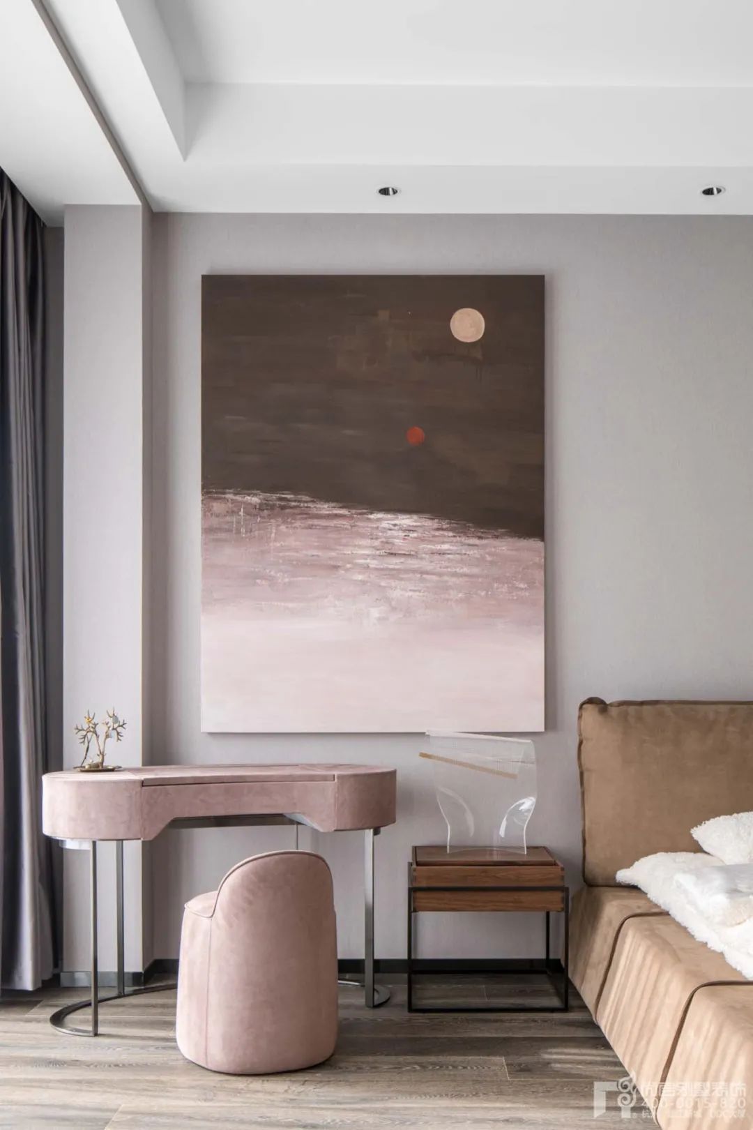 高级灰调打造 550㎡私宅丨中国杭州丨尚层别墅装饰-42