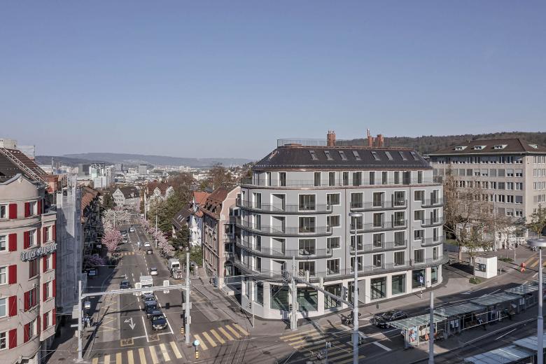 Architekturfotografie René Dürr丨Wohn-und Geschäftshaus Schaffhauserplatz丨瑞士-3