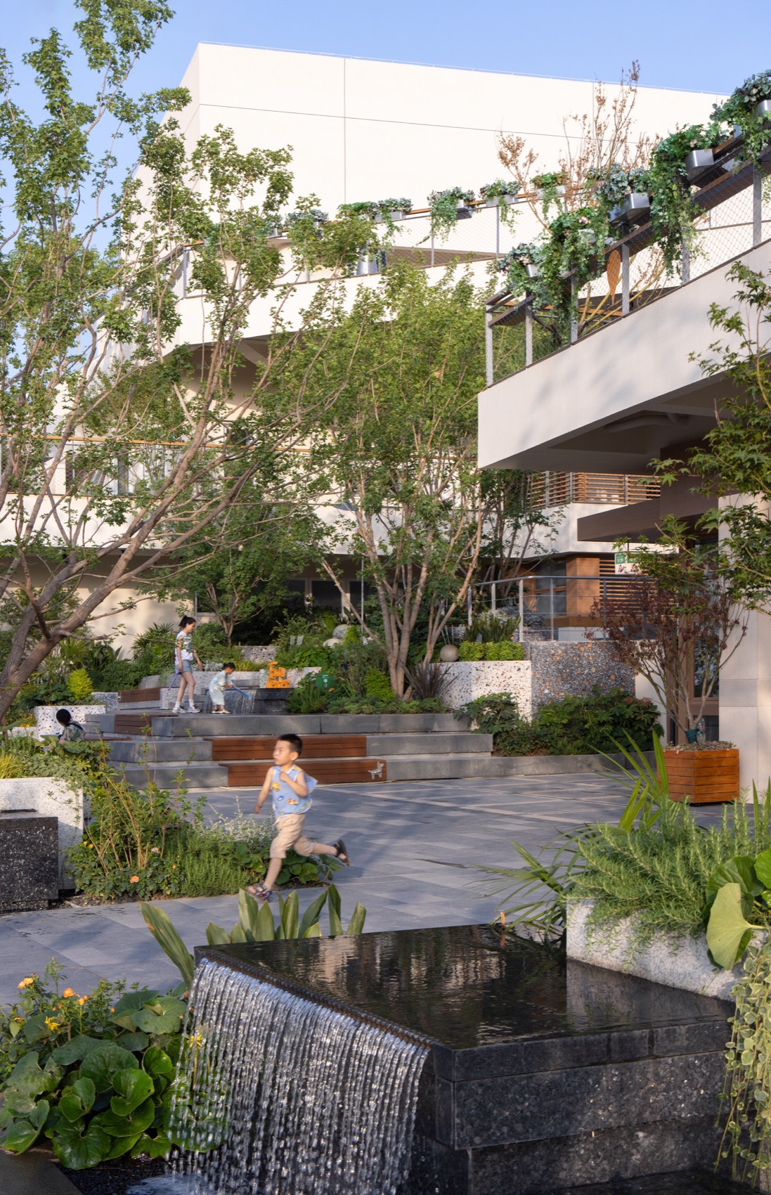 西安万科理想城北区小镇中心·池岛丨中国西安丨成都九十建筑设计有限公司-119