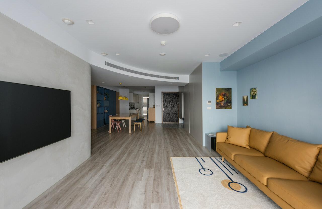 北纬 54°蓝调丨HAO 好室设计-6