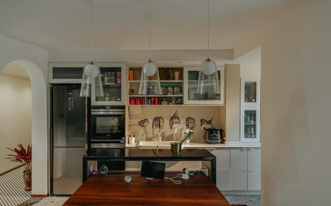 复古风一家三口的温馨之家-16