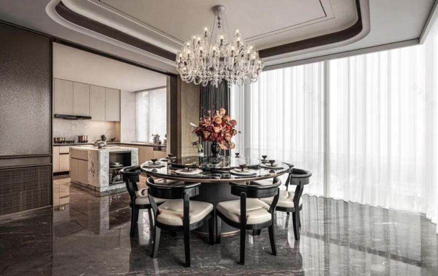 台州绿城凤起潮鸣 398㎡样板间丨中国台州丨SRD 赛瑞迪普设计-44