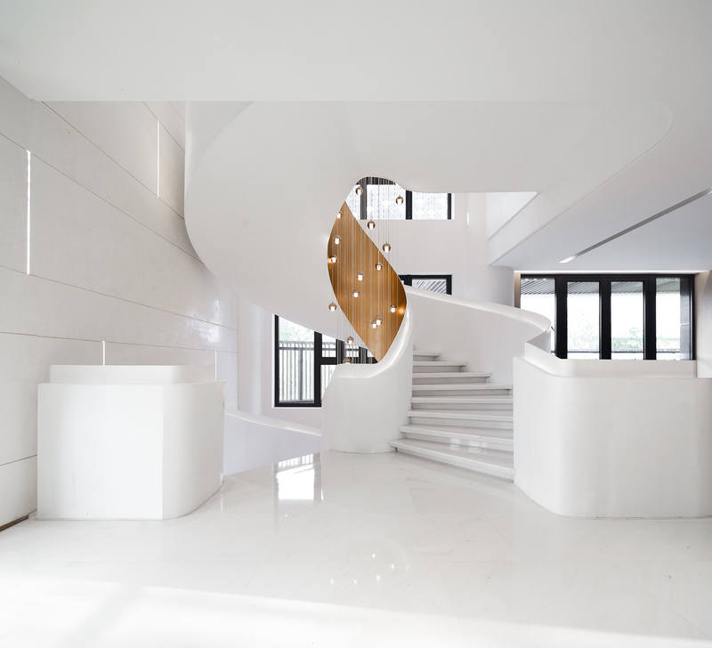 泰州中海九樾售楼处 | 银杏元素重构空间-22