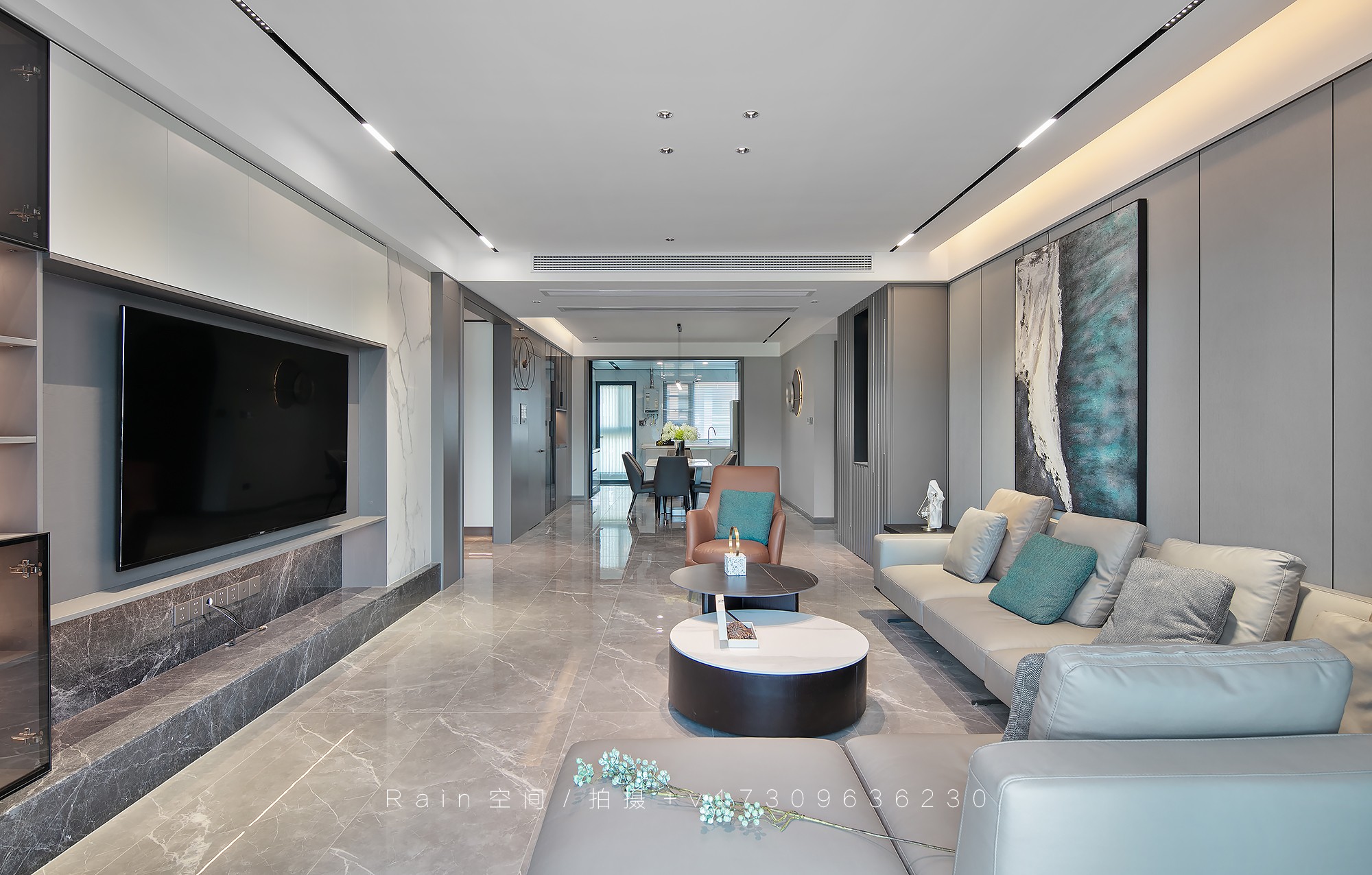 安展蔚然家园现代风格样板房丨中国芜湖丨芜湖市百视装饰-7