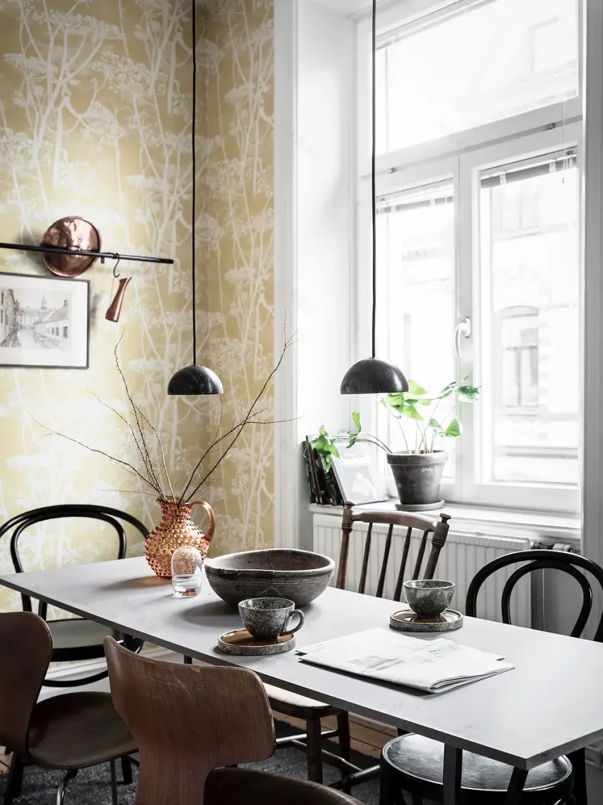 瑞典混搭风格公寓设计-18