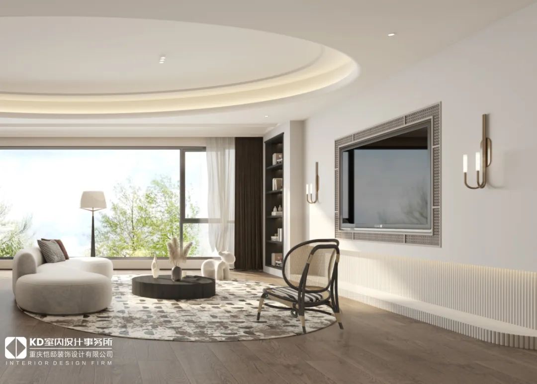 壹号半岛南洋复古风私宅丨中国重庆丨KD 室内设计事务所-31