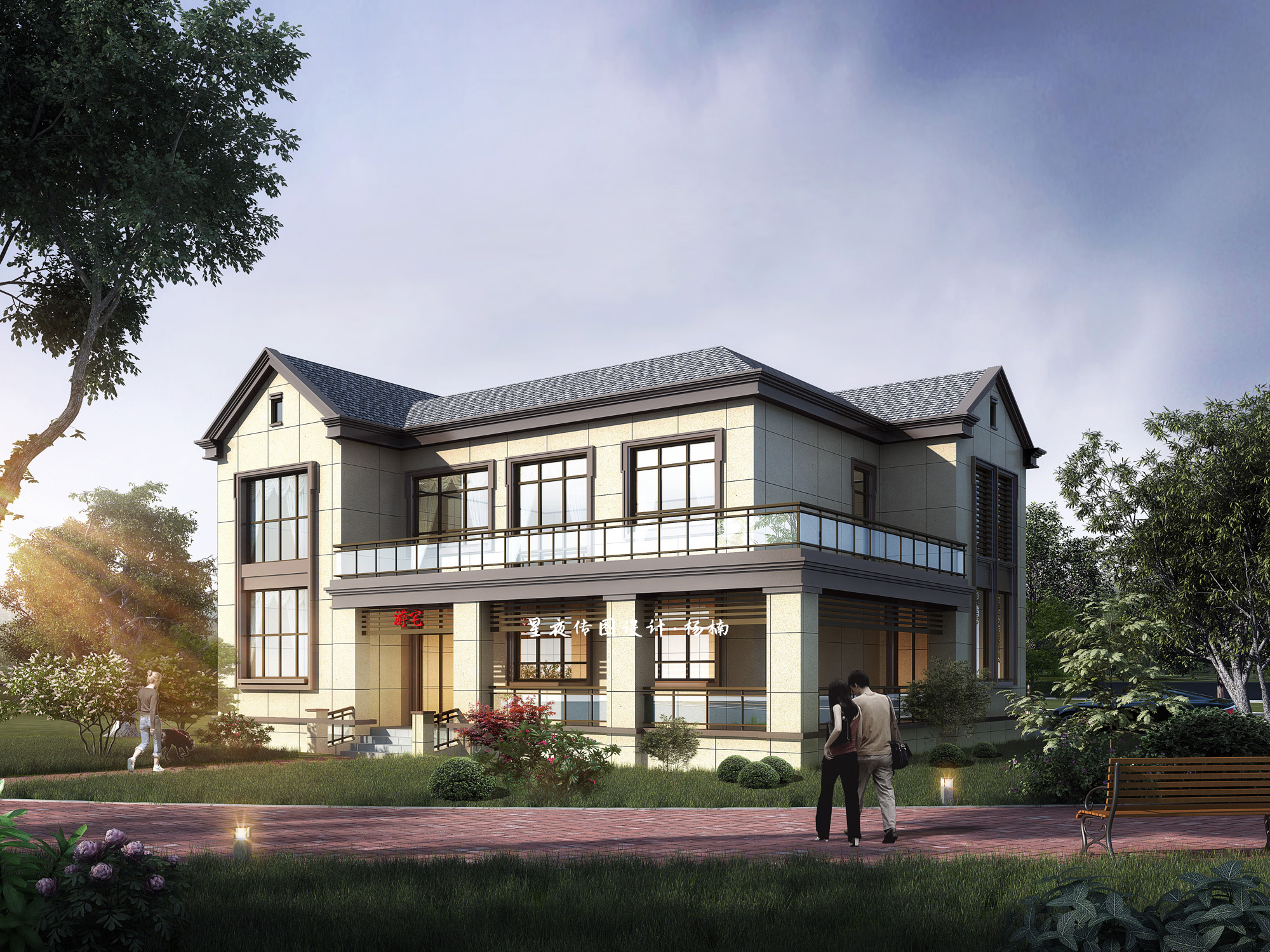 别墅外观 | 一栋城市别墅，是每个人的向往-0