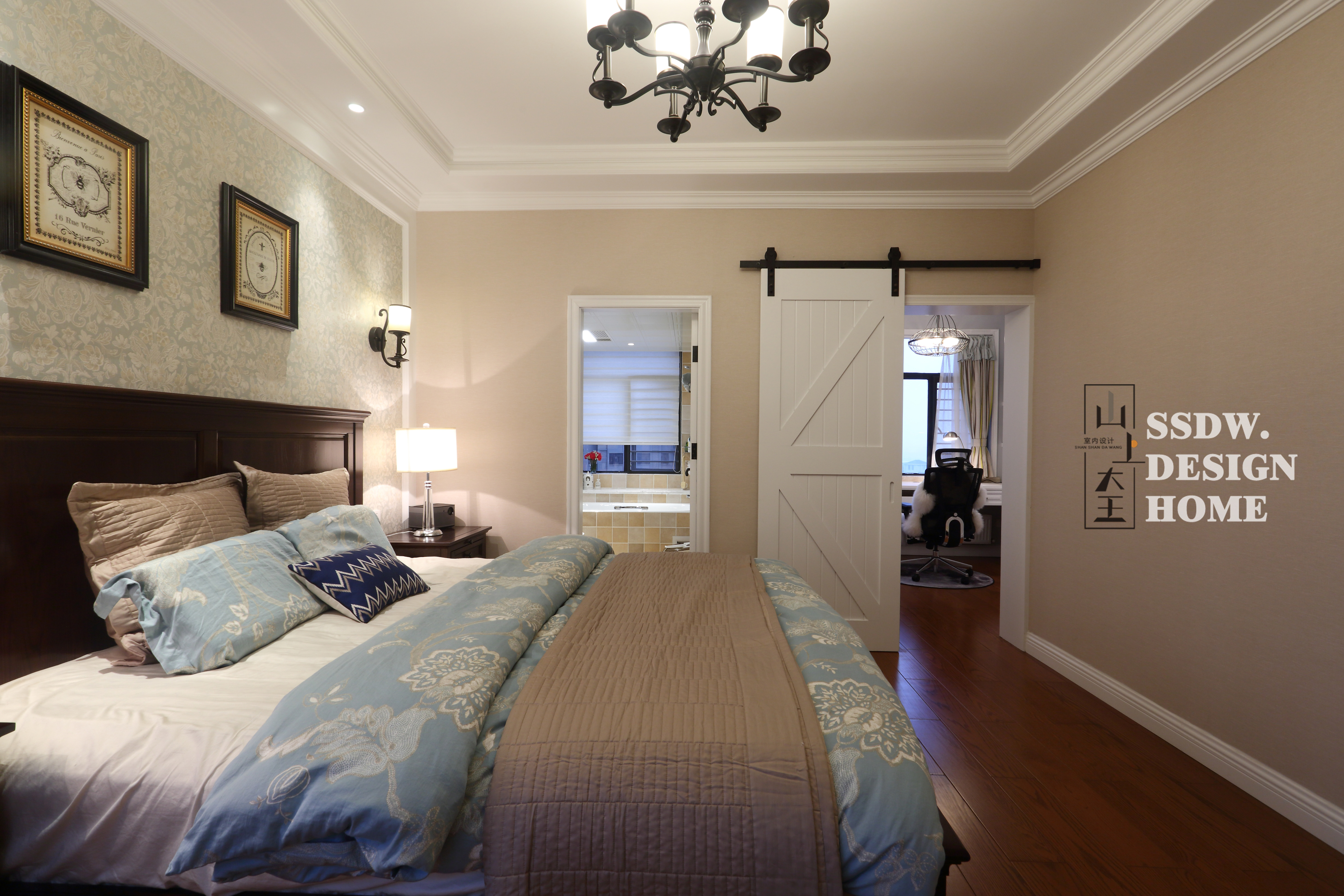 长沙辉煌国际城美式家居设计，优雅慢生活的典范-64